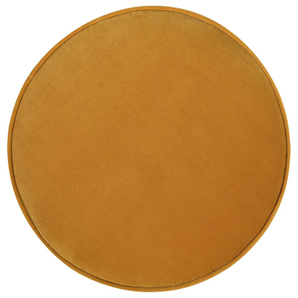 Jennifer Taylor Home Midas Storage Ottoman in Rich Yellow Velvet, , large
