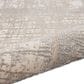 Nourison Rush 8" Round Ivory and Taupe Area Rug, , large