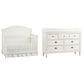Eastern Shore Elsa 3-Piece 4-in-1 Convertible Crib with Dresser and Changer Top Nursery Set in Lace, , large