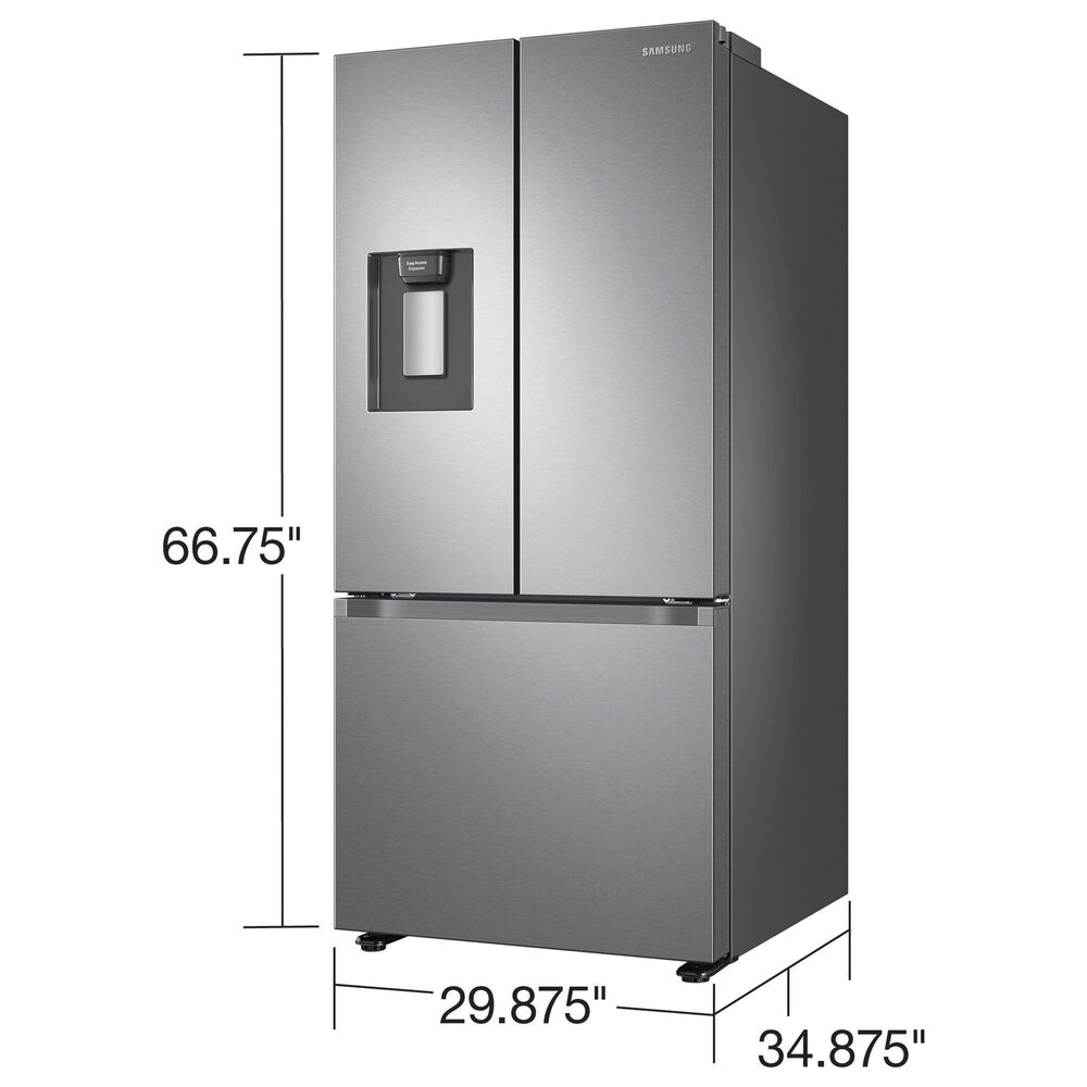 Samsung 22 Cu. Ft. Capacity 3Door French Door Refrigerator with