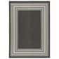 Nourison Horizon HOZ03 Black 5" x 7" Indoor/Outdoor Area Rug, , large