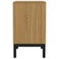 Hawthorne Furniture Newport Chairside Table in Natural Oak, , large