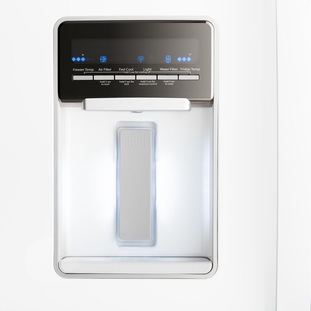 Whirlpool 20 Cu. Ft. French Door Refrigerator with FreshFlow Air Filter in White, , large