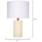 Splendor Living Kingswell Table Lamp in Cream and Antique Brass, , large