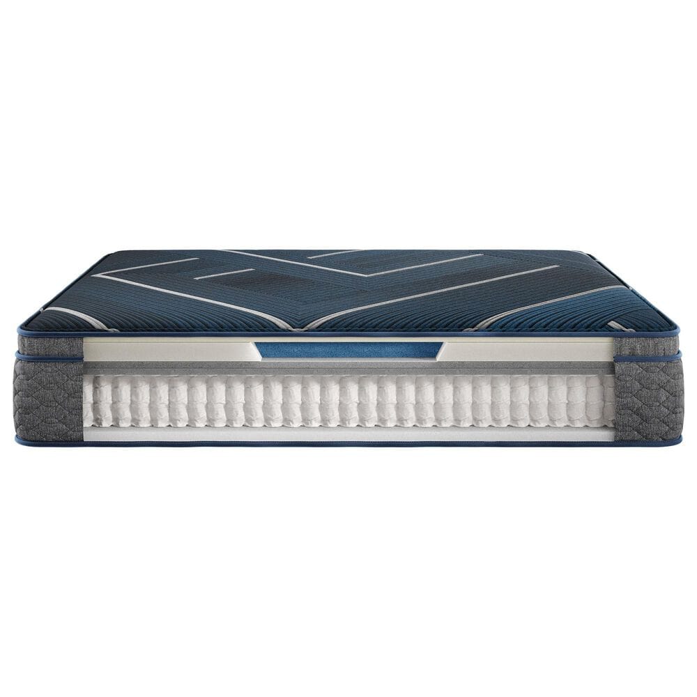 Beautyrest World Class Level Four Hybrid Medium Apex Top Queen Mattress, , large