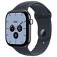 Apple Watch Series 12 (GPS + Cellular) 46mm Night Blue Ceramic Case with Navy Blue Sport Band - S/M and 2-Year AppleCare+, , large