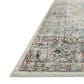 Loloi II Bianca 9"9" x 13"6" Ivory and Ocean Area Rug, , large
