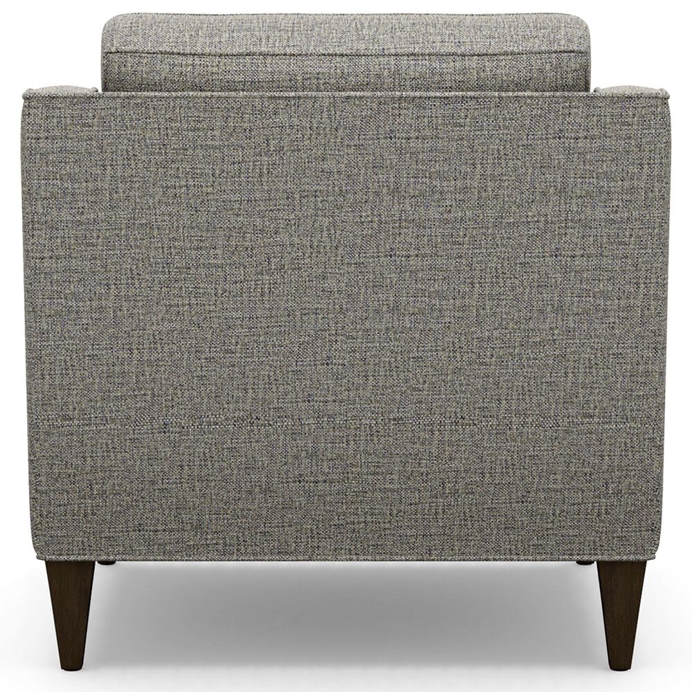 Lexington Furniture Belmont Arm Chair in Black, White and Teal Weave, , large