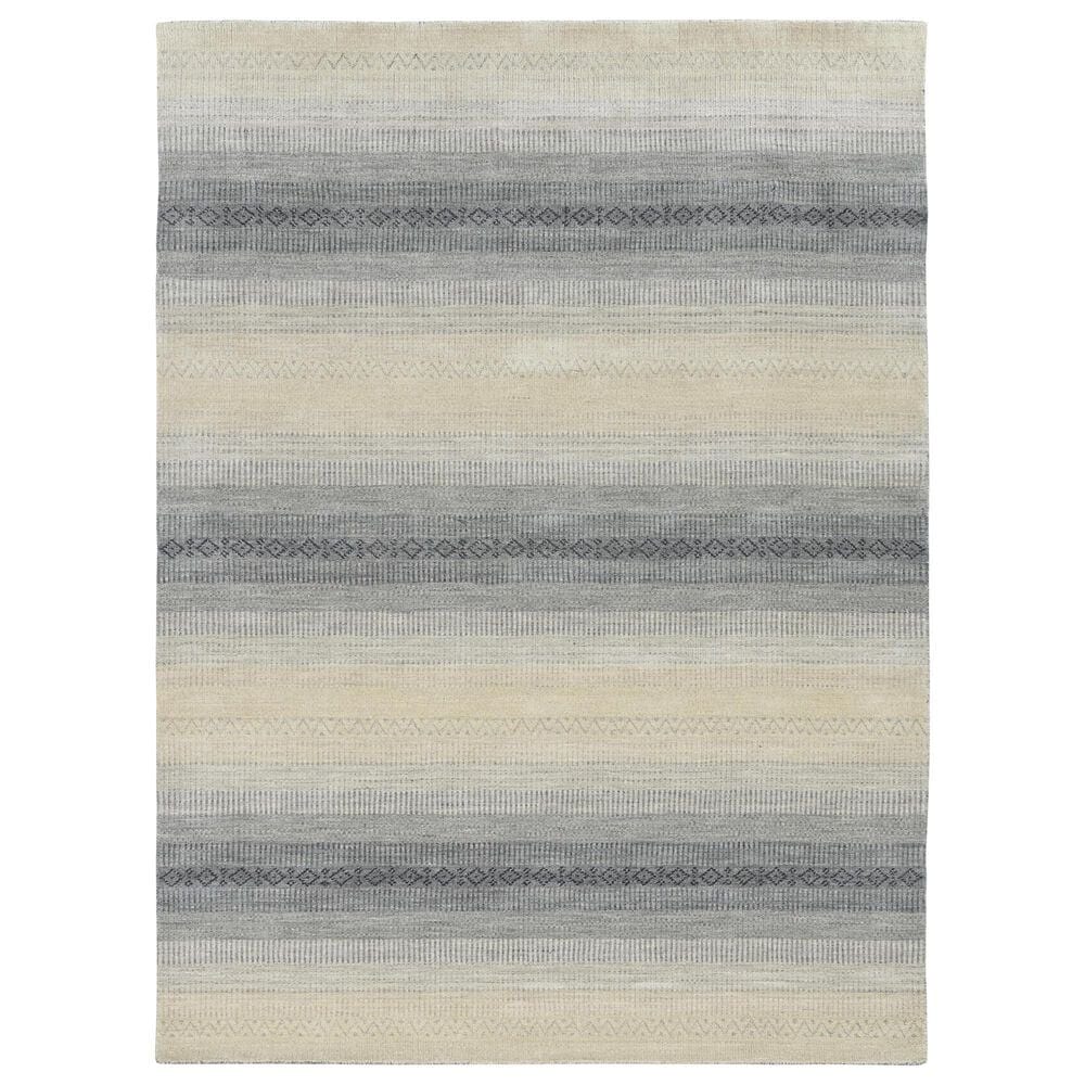 Radici USA Sondrio 6" x 9" Silver Area Rug, , large