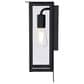 Vaxcel Burr Ridge 1-Light Outdoor Wall Sconce in Matte Black, , large