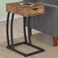 Pacific Landing C Table with Power and USB Port in Antique Nutmeg, , large