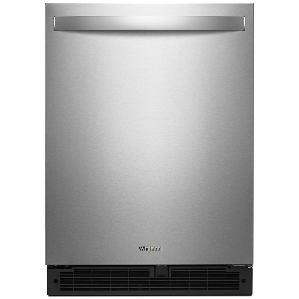 Whirlpool 24" Wide 5.1 Cu. Ft. Undercounter Refrigerator in Fingerprint Resistant Stainless Steel, , large