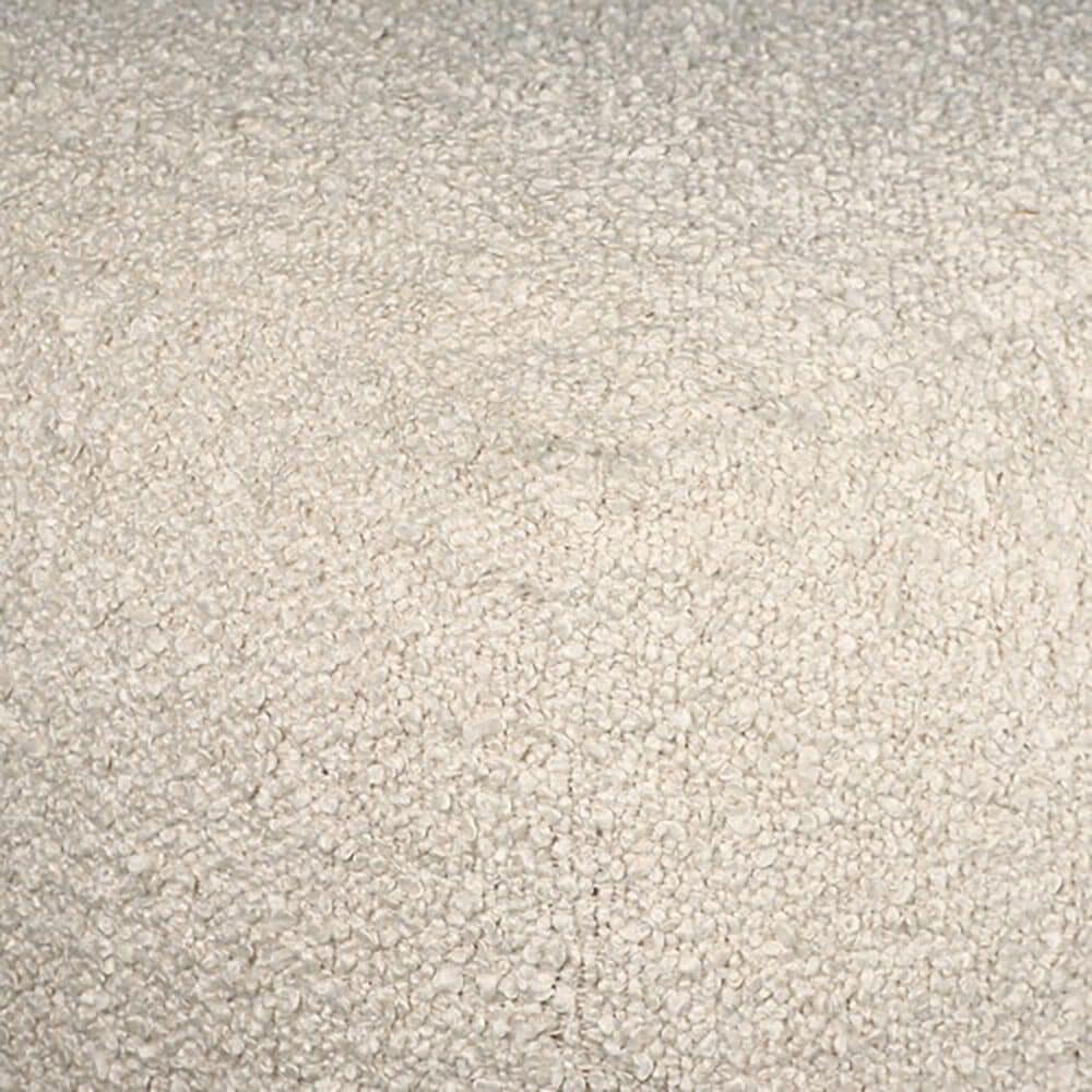 L.R. Home Boucle Ottoman in Beige, , large