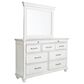 Ashley Kanwyn 4-Piece Cal King Upholstered Bed Set in Whitewash, , large