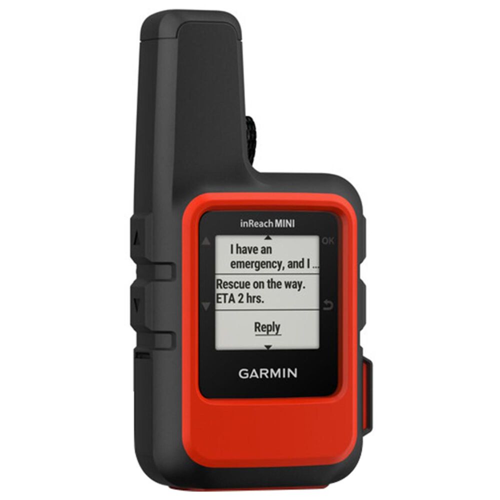 Garmin Inreach Mini GPS Satellite Communicator in Black and Orange, , large
