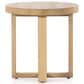 Four Hands Liad End Table in Natural Nettlewood, , large
