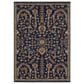 Oriental Weavers Legacy Blue and Multicolor 2" x 3" Area Rug, , large