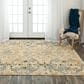 RIZZY Belmont 8" x 10" Beige, Gold and Grey Area Rug, , large