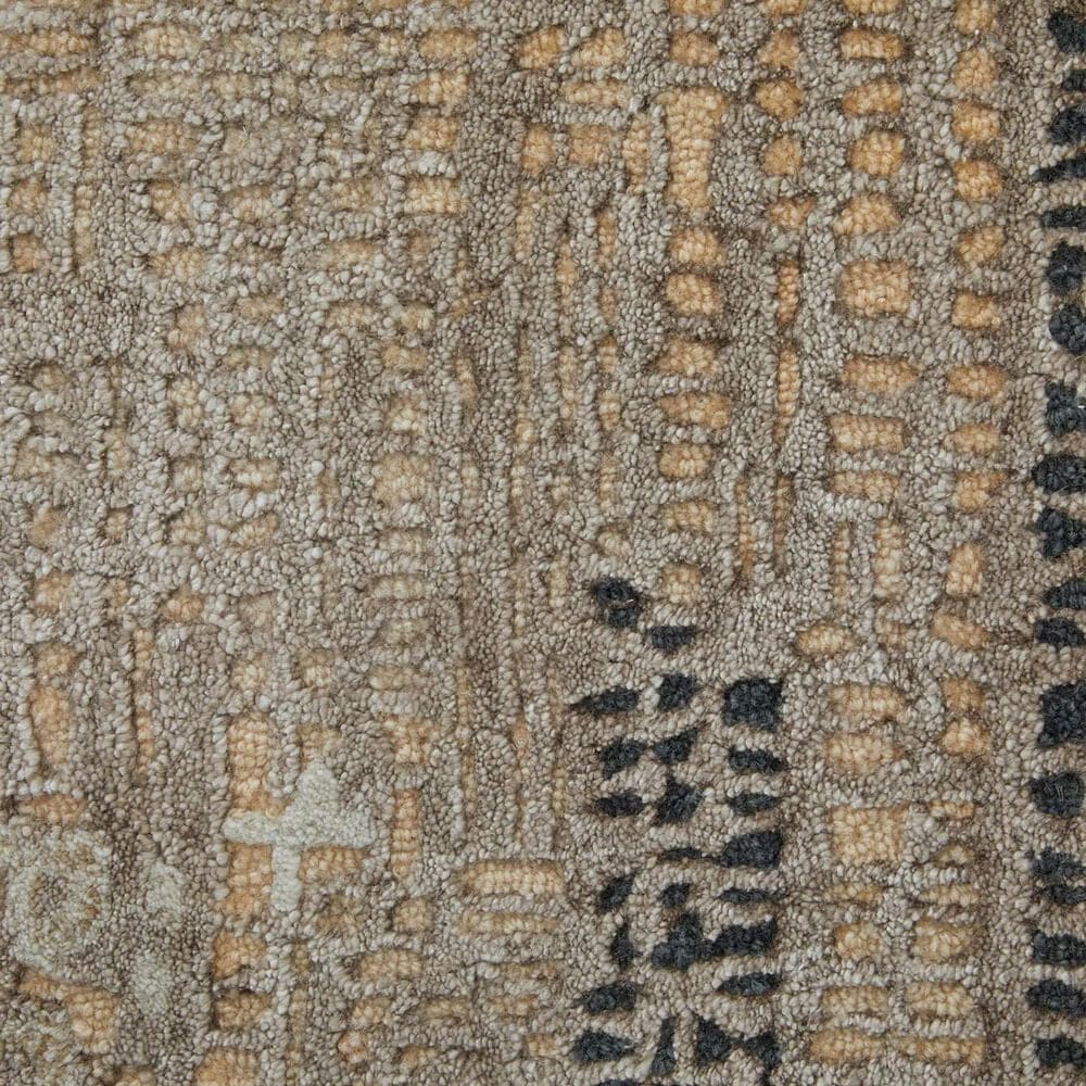 Feizy Zarah 8&#39; x 10&#39; Beige and Gray Area Rug, , large
