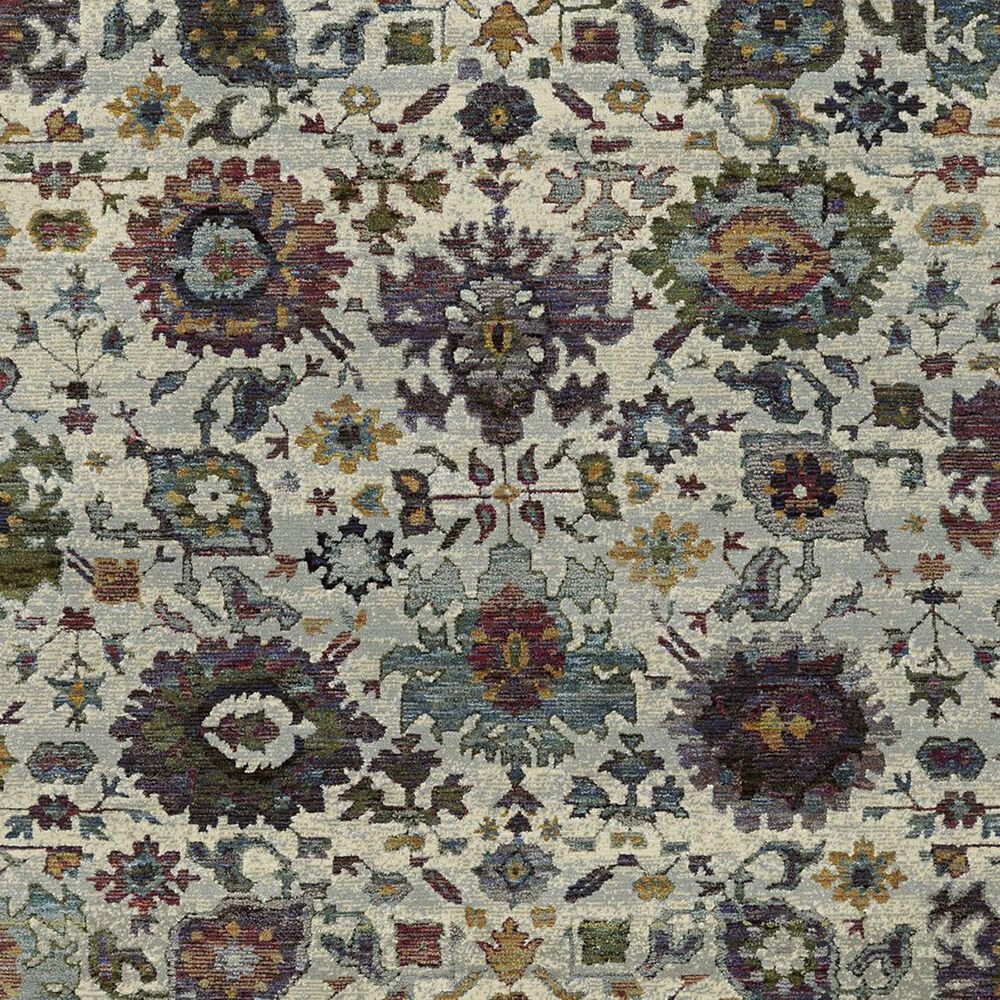 Oriental Weavers Andorra 7129A 2&#39;6&quot; x 12&#39; Stone Runner, , large