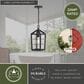 Vaxcel Gage 1-Light Outdoor Pendant in Volcanic Black, , large