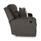 Ashley Kanlow Manual Reclining Console Loveseat in Dusk, , large