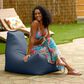 Jaxx Juniper Patio Bean Bag Chair in Navy, , large