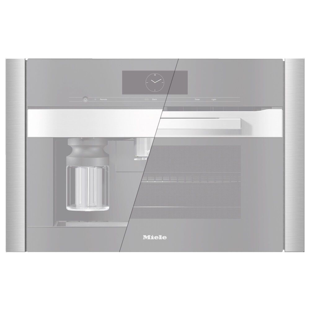 Miele Trim Kit for 27" x 18" Built-In Appliance in Stainless Steel, , large