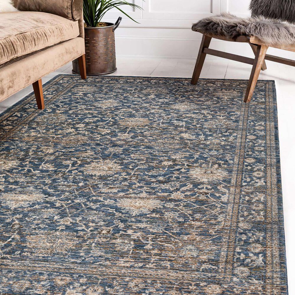 Dalyn Rug Company Yarra YA1 7&#39;10&quot; x 10&#39; Navy Area Rug, , large