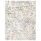 Surya Dresden White, Gray, Medium Gray, Light Slate, Mustard and Rust 5"3" Round Area Rug, , large