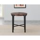 Steve Silver Chevron End Table in Cinnamon and Black, , large