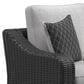 Ashley Beachcroft Sofa with Light Gray Cushion in Black, , large