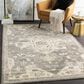 Surya Caesar 9" x 12" Charcoal, Taupe, Tan, Black, Light Beige and Brown Area Rug, , large