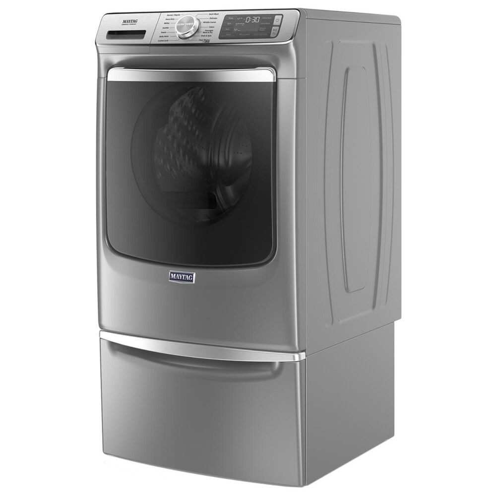 Maytag 5.0 Cu. Ft. Front Load Washer with Steam in Metallic Slate, , large