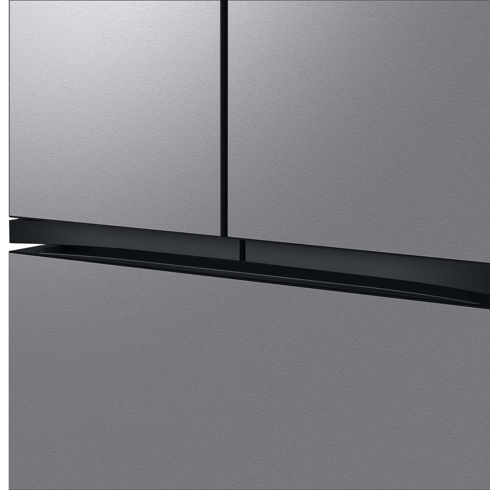 Samsung Bespoke Bespoke 24 Cu. Ft. French Door Refrigerator with Beverage Center - Stainless Steel Panels Included, , large