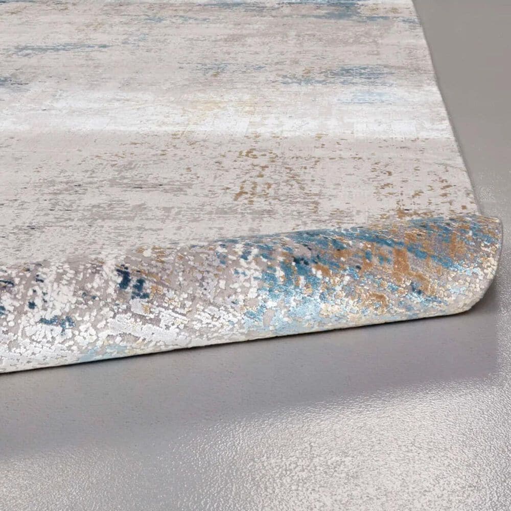 Feizy Cadiz 13&#39; x 20&#39; Ivory and Blue Area Rug, , large