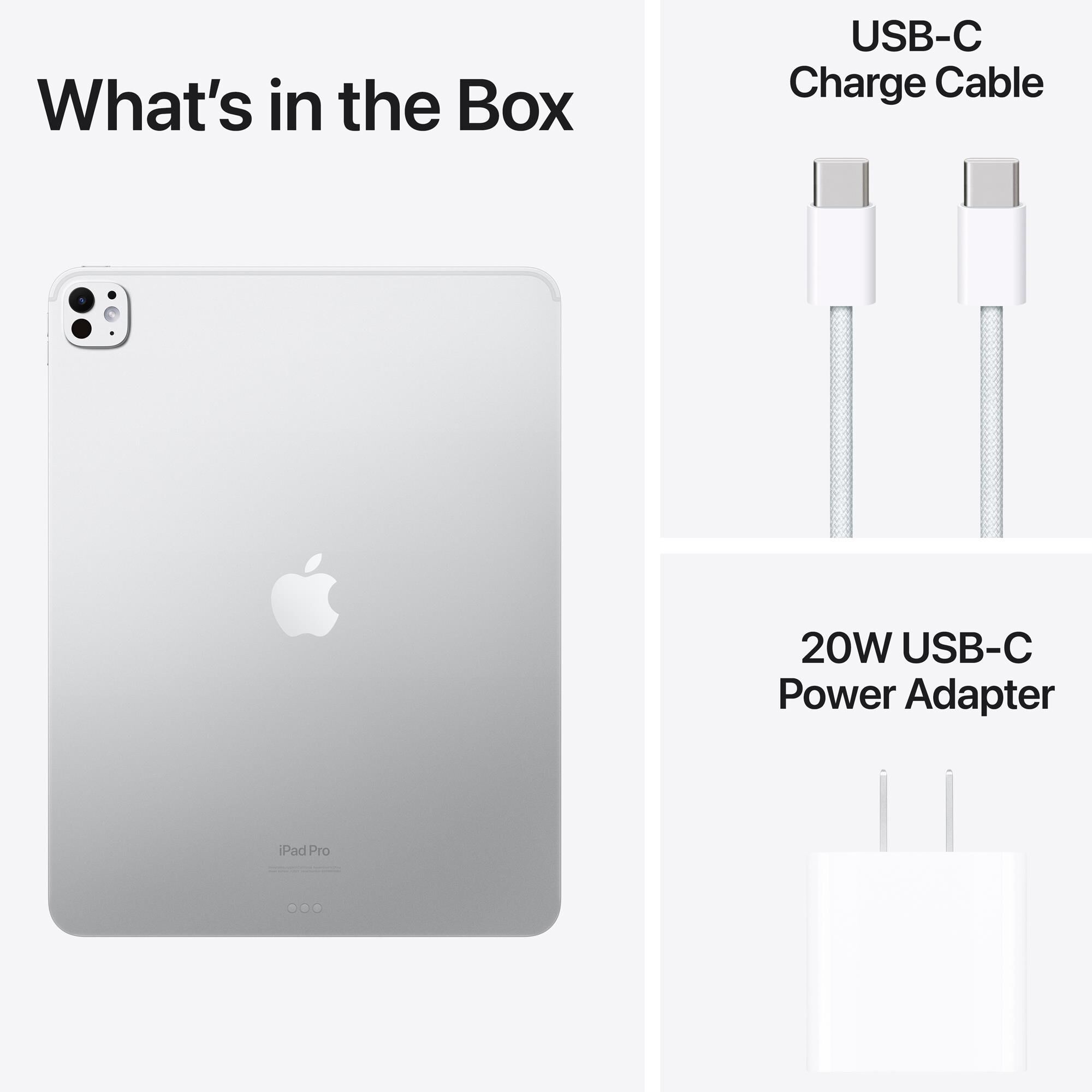 Apple iPad Pro 11 Inch M4 chip with Wi Fi Cellular 2TB in Silver NFM