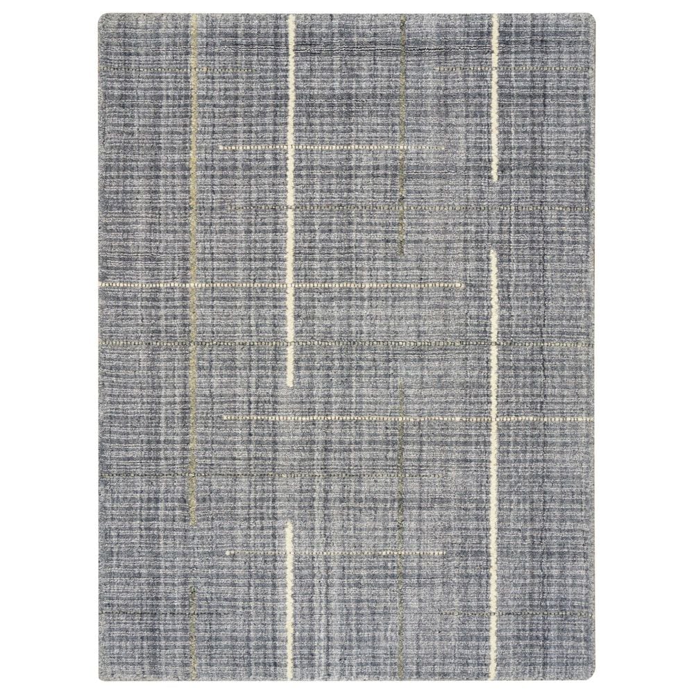 Nourison Architectura Denim 2" x 3" Area Rug, , large