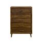 Mayberry Hill Malibu 5-Drawer Chest in Walnut, , large