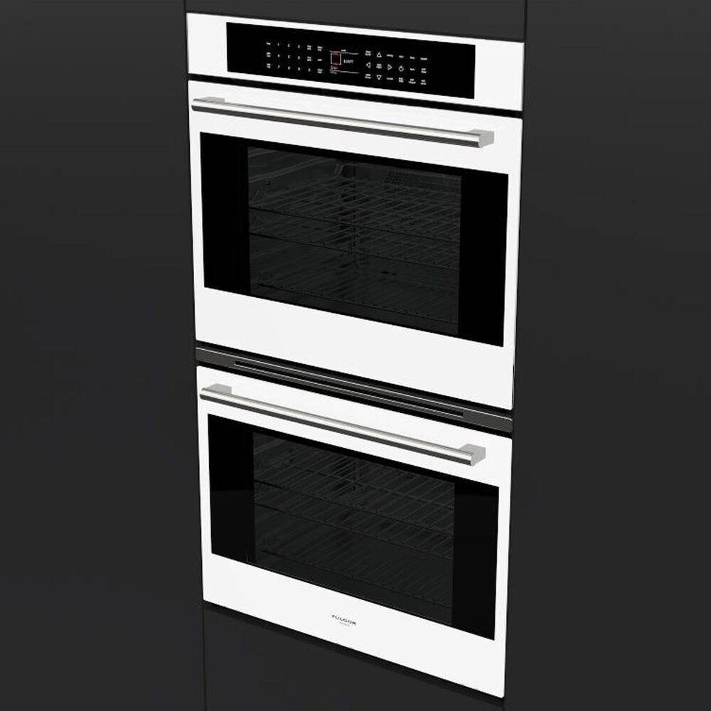 Fulgor Milano 30&quot; Touch Control Double Wall Oven in White, , large