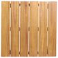Hearth and Haven Gavin Square Patio Side Table in Teak, , large