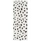 Surya Moroccan Shag MCS-2307 2"7" x 7"3" Black and White Runner, , large