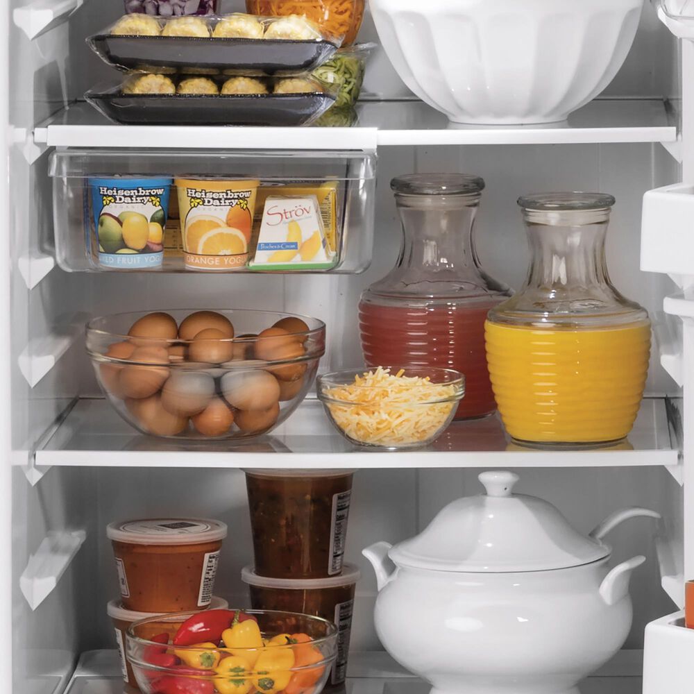 GE Appliances 19.2 Cu. Ft. GTS19KYNRFS Top Freezer Refrigerator in Stainless Steel, , large