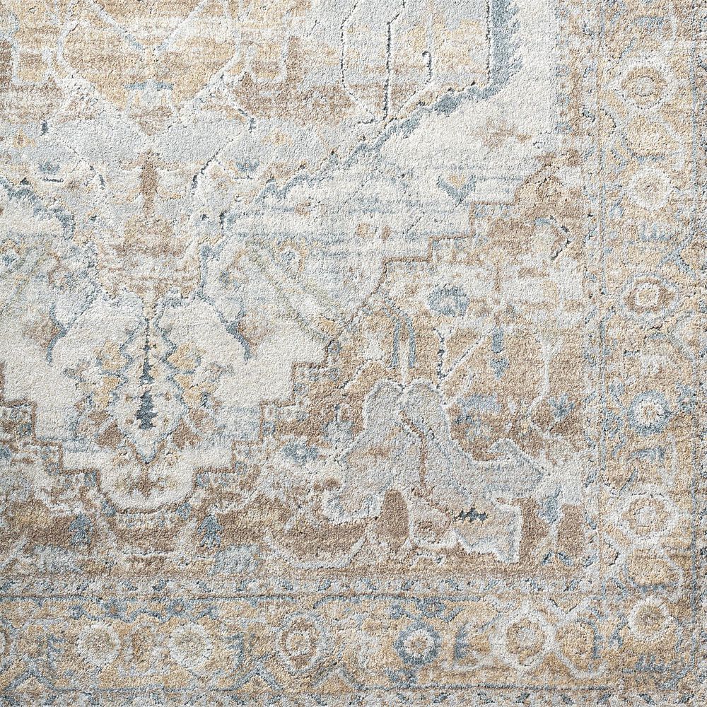 Surya Avellino AVL-2318 2&#39; x 2&#39;11&quot; Light Beige, Light Gray, Tan, Gray, Deep Teal and Light Olive Area Rug, , large