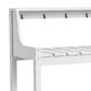 HOMLUX Outdoor Storage Potting Bench in White, , large