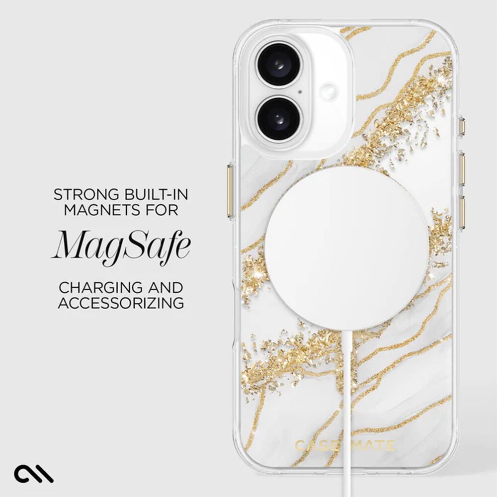 Case-Mate Karat Granite MagSafe Phone Case for the iPhone 16, , large