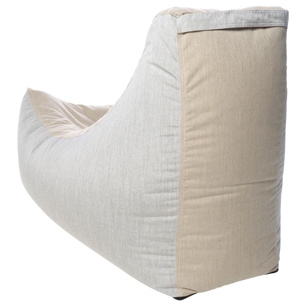 Jaxx Juniper Patio Bean Bag Chair in Tan, , large