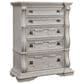 Ashley Bruchandi 5-Drawer Chest in Antiqued White, , large