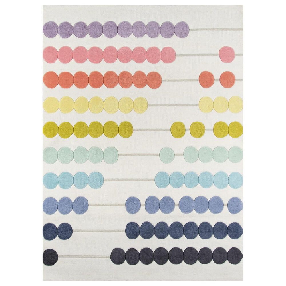 Novogratz Lulu LUL-3 7"6" x 9"6" Multicolor Area Rug, , large