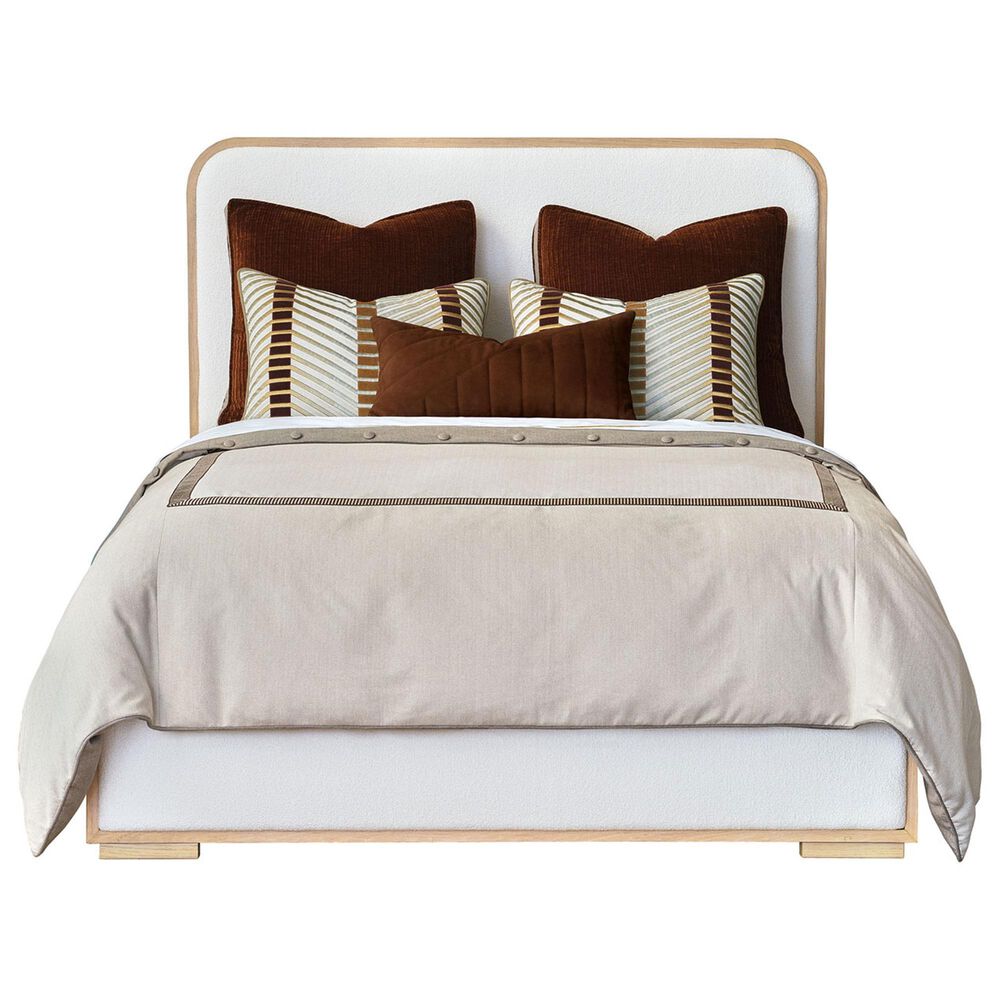 Eastern Accents Rufus 27&quot; Square Euro Sham in Zeta Copper and Hamish Almond, , large